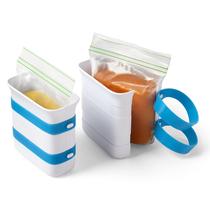 Fabricante de blocos de alimentos para freezer YouCopia FreezeUp 473 ml, pacote com 2 unidades Fabricante de blocos de alimentos para freezer YouCopia FreezeUp 473 ml, pacote com 2 unidades