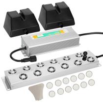 Fabricante de névoa ultrassônico Qnemaei 12 cabeças 400W à prova d'água