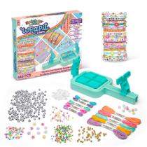 Fabricante de pulseiras Rainbow Loom WrapIt Loom com 600 miçangas para crianças com mais de 7 anos Fabricante de pulseiras Rainbow Loom WrapIt Loom com 600 miçangas para crianças com mais de 7 anos