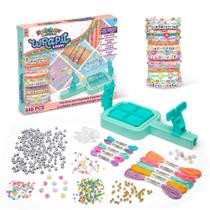 Fabricante de pulseiras Rainbow Loom WrapIt Loom com 600 miçangas para crianças com mais de 7 anos