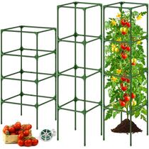 Fabulas Tutor para Tomate 3 Unidades Ajustável, 160 cm de Altura