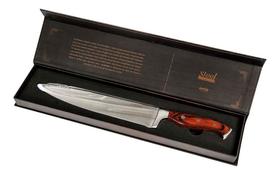 Faca 10 em Aço Inoxidável e Cabo em Madeira Steel