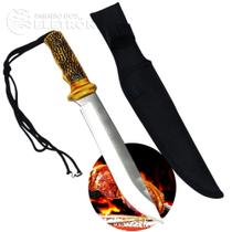 Faca 33cm Full Tang Lamina Afiada Para trilha, pescarias, Churrascos SLKA29 Faca 33cm Full Tang Lamina Afiada Para trilha, pescarias, Churrascos SLKA29