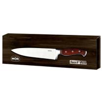 Faca 8" em Aço Inoxidável e Cabo em Madeira Steel Faca 8" em Aço Inoxidável e Cabo em Madeira Steel