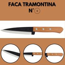 Faca Aço Carbono Peixeira Tramontina N6" Faca Aço Carbono Peixeira Tramontina N6"