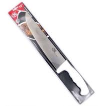 Faca Açougueiro Churrasco Cozinha Carne Aço Inox Cabo Branco 10" - SQ Faca Açougueiro Churrasco Cozinha Carne Aço Inox Cabo Branco 10" - SQ