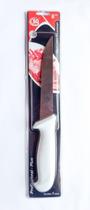 Faca Açougueiro Cozinha Carne Desossa Aço Inox Cabo Branco 6"