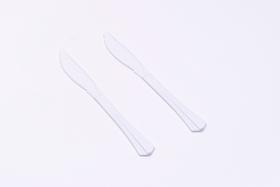 Faca Acrilico Branco C/12 Viggui Faca Acrilico Branco C/12 Viggui