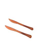 Faca Acrilico Cromado Rose C/8 Viggui