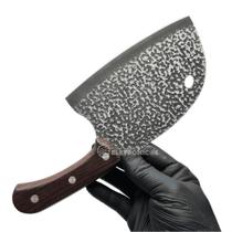 Faca Afiada De Cozinha Cutelo Cortar Carne Osso Vegetal Cabo de Madeira SLKAF51 Faca Afiada De Cozinha Cutelo Cortar Carne Osso Vegetal Cabo de Madeira SLKAF51