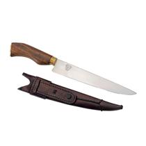 Faca Artesanal Campeira 8 Inox 32cm Cabo Madeira Imbuia 01 sg
