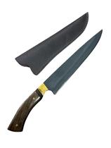 Faca Artesanal Churrasco Churrasqueiro Gold 9 Bainha Inox Recanto da Brasa Faca Artesanal Churrasco Churrasqueiro Gold 9 Bainha Inox Recanto da Brasa