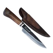 Faca Artesanal Churrasco Pino Mosaico Brut Forge 6p