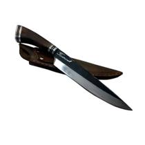 Faca Artesanal Churrasco Tradição Brut Forge 8 Polegadas