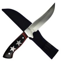 Faca Artesanal Full Tang Aço Inoxidável e Cabo de Madeira para Desempenho Superior SLKA19