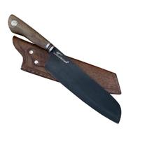 Faca Artesanal Santoku Fosfatizada 10 Polegadas