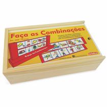 Faça as combinações com 33 peças - carimbrás - 4840