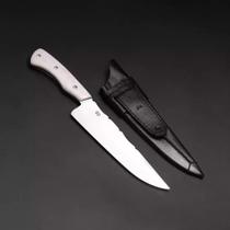 Faca Blacksmith 8” Cabo de Osso 5mm Faca Blacksmith 8” Cabo de Osso 5mm