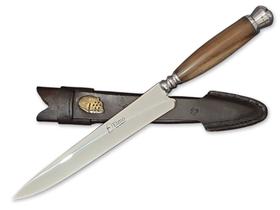 Faca Campeira Missioneira Especial Elmo Cabo Madeira 7 Pol