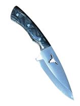 Faca Campeira skinner inox 420 Boiadeiro Bainha de couro Faca Campeira skinner inox 420 Boiadeiro Bainha de couro