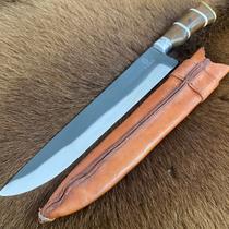 Faca Carbono 3mm 11" Churrasqueira Brut Forj