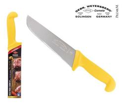 Faca Carne Açougue Churrasco Profissional 8 Corneta Premium Cor Amarela Faca Carne Açougue Churrasco Profissional 8 Corneta Premium Cor Amarela