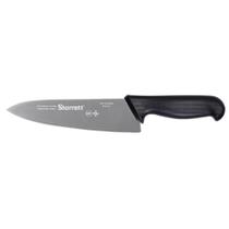 Faca Carne Lâmina Triangular Larga 20Cm Preta Starrett