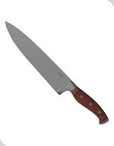 Faca Carne Mor 8" Steel Aço Inox Cabo de Madeira Churrasco Faca Carne Mor 8" Steel Aço Inox Cabo de Madeira Churrasco