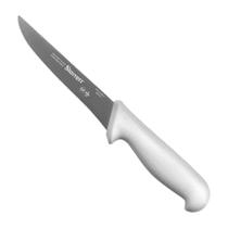 Faca Carne Starrett 6 Polegadas - Lâmina Triangular Larga 15cm Refile Aéreo Cabo Branco