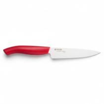 Faca Ceramica Kyocera Lamina Branca 4.5 Cabo Vermelho Utility Ergonomic Faca Ceramica Kyocera Lamina Branca 4.5 Cabo Vermelho Utility Ergonomic