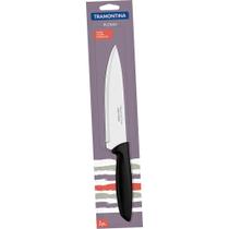 Faca Chef 7" Tramontina Plenus 23426/107 Preta