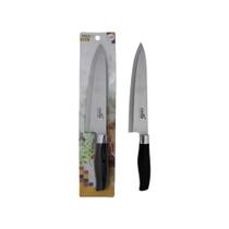 Faca Chef 8'' Inox Cabo Polipropileno Preto Profissional Casita