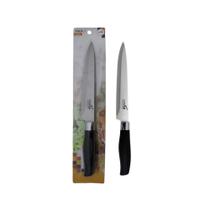 Faca Chef 8'' Inox Cabo Preto PP Profissional Casita Faca Chef 8'' Inox Cabo Preto PP Profissional Casita