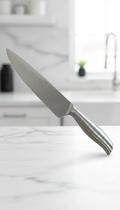Faca Chef 8 Polegadas Aço Inox Inteiriça Profissional