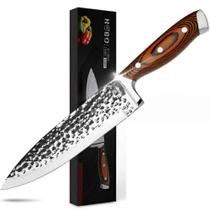 Faca Chef Churrasco Profissional Aço Inox Com Caixa De Presente