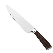Faca Chef de Cozinha Padrão Damasco para Churrasco de Full Tang