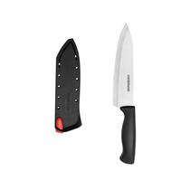 Faca Chef Farberware Edgekeeper com 15 cm de alto teor de carbono e aço inoxidável Faca Chef Farberware Edgekeeper com 15 cm de alto teor de carbono e aço inoxidável