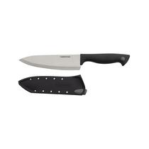 Faca Chef Farberware Edgekeeper com 15 cm de alto teor de carbono e aço inoxidável Faca Chef Farberware Edgekeeper com 15 cm de alto teor de carbono e aço inoxidável