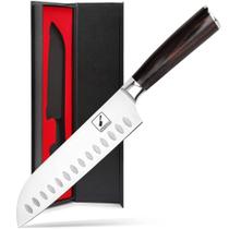 Faca Chef imarku de 7 polegadas Ultra Sharp Santoku 7Cr17Mov Steel