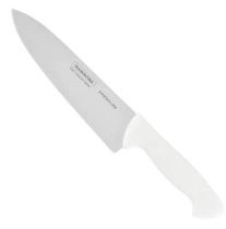 Faca Chef Inox com Cabo Branco 10" Premium - Tramontina