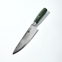 Faca Chef's Knife Hexclad Japanese Damasco em Aço Inoxidável 20cm