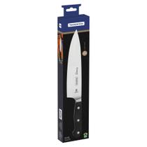 Faca Chef Tramontina Century com Lâmina em Aço Inox e Cabo em Policarbonato e Fibra de Vidro 8 polegada