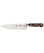 Faca Chef Tramontina Century Wood em Inox e Cabo Castanho