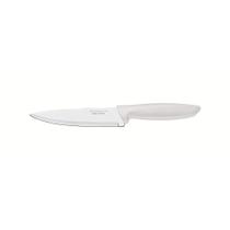Faca Chef Tramontina Plenus 6" Em Aço Inox E Cabo Off White Tramontina Faca Chef Tramontina Plenus 6" Em Aço Inox E Cabo Off White Tramontina