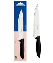 Faca Chef Tramontina Plenus 8” Lâmina Aço Inox Original Cozinha Cabo Polipropileno Profissional