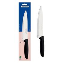 Faca Chef Tramontina Plenus 8 Polegadas Aço Inox Preto Faca Chef Tramontina Plenus 8 Polegadas Aço Inox Preto