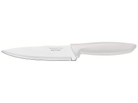 Faca Chef Tramontina Plenus com Lâmina em Aço Inox e Cabo de Polipropileno Off White 6"