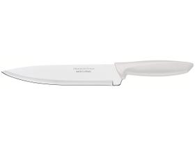 Faca Chef Tramontina Plenus com Lâmina em Aço Inox e Cabo de Polipropileno Off White 8" Faca Chef Tramontina Plenus com Lâmina em Aço Inox e Cabo de Polipropileno Off White 8"