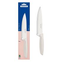Faca Chef Tramontina Plenus Em Aço Inox Off White 7 Faca Chef Tramontina Plenus Em Aço Inox Off White 7