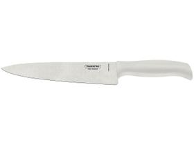 Faca Chef Tramontina Profit com Lâmina em Aço Inox e Cabo de Polipropileno Branco 8" Faca Chef Tramontina Profit com Lâmina em Aço Inox e Cabo de Polipropileno Branco 8"